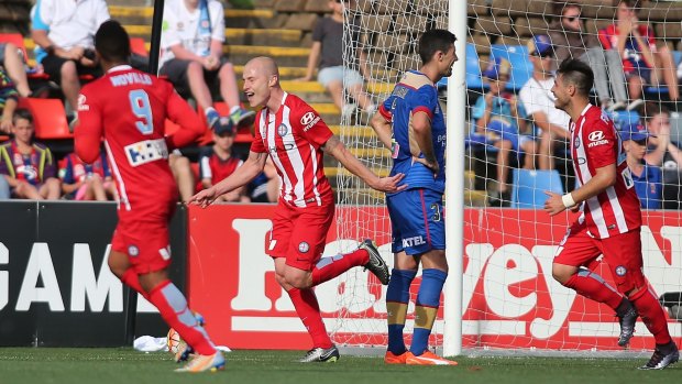 Mooy joy: Melbourne City midfielder shows once again why his star is on the rise in the A-League.