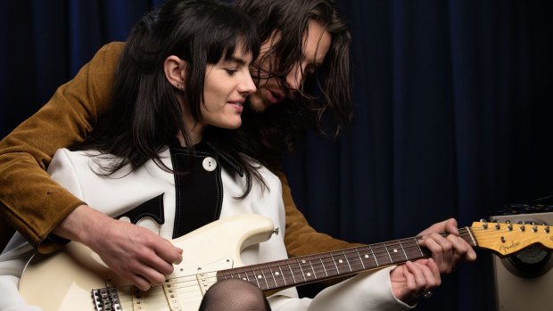 The Preatures' Isabella Manfredi and Jack Moffitt. 