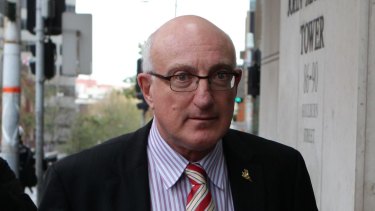 Richard Sleeman, pictured in June 2013, trained and raced greyhounds across NSW.