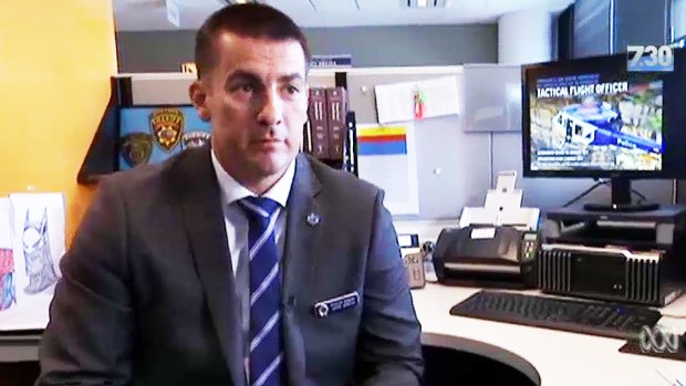 Detective Sergeant John Breda was starting rehab four days after he was stabbed.