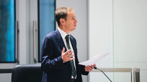 ACT Greens leader Shane Rattenbury said the evidence supporting the Canberra Liberals allegations of corruption was scant.
