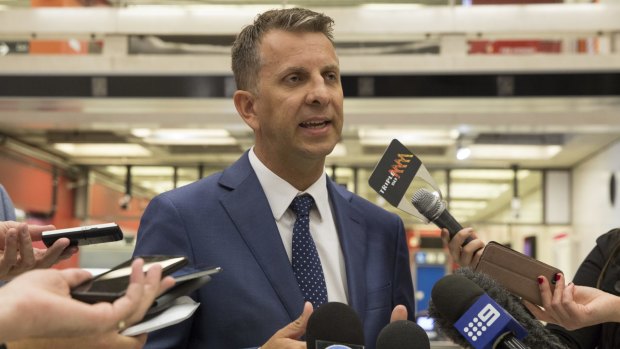 "I want to do away with timetables": Transport Minister Andrew Constance. 