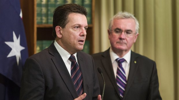 Nick Xenophon and Andrew Wilkie have demanded the  government cracks down on betting ads.