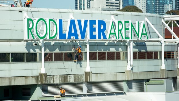 Rod Laver Arena.