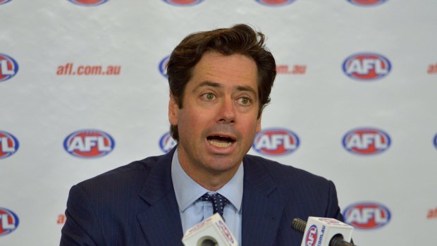 The AFL has traditionally announced its fixture at a press conference.