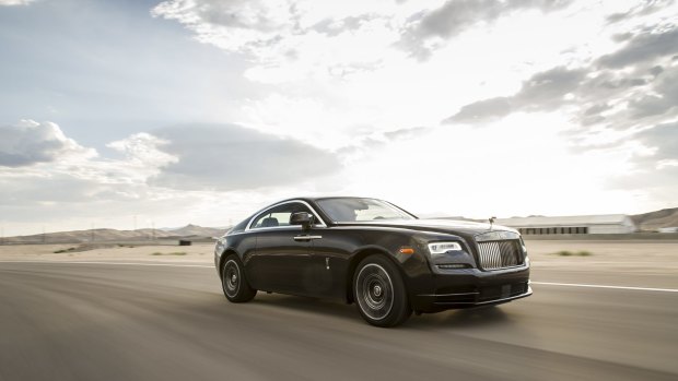 Rolls-Royce is chasing the super-rich along with a herd of bespoke companies:2016 Rolls-Royce Wraith Black Badge.