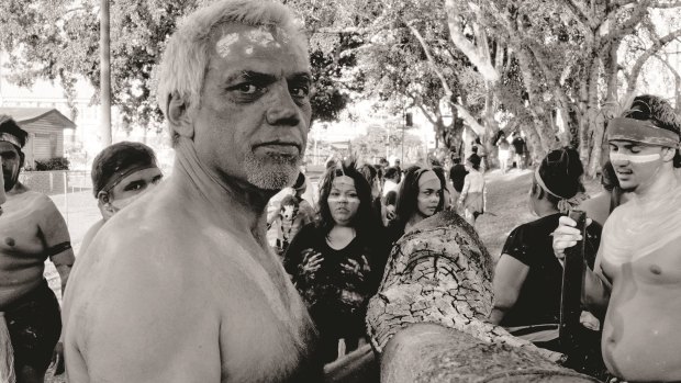 Queensland Faces: Indigenous Welcome to Country and Smoking Ceremony Photograph, 2014.