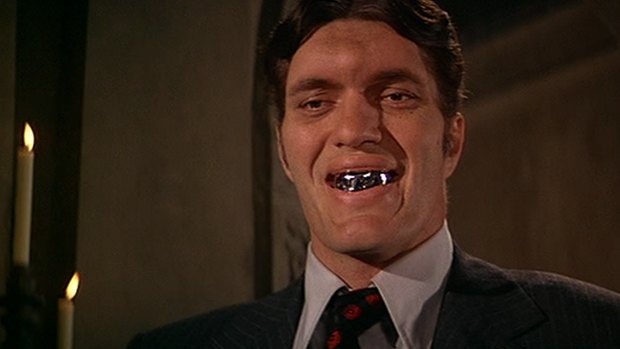Classic Bond villain Jaws in <i>Moonraker</i>, played by Richard Kiel.