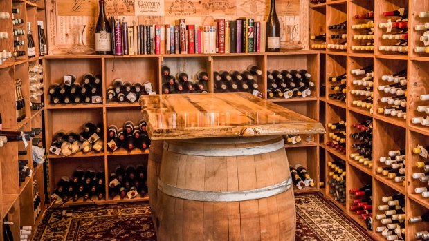 Grand scale: The wine cellar at the Little Nell's restaurant Element 47 is the best stocked in Colorado.