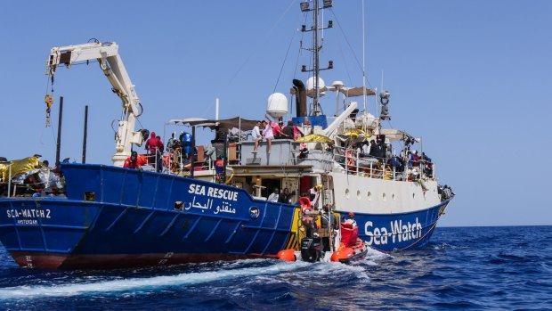 Dr Stefanie Pender undertook two rescue missions aboard the Sea-Watch.