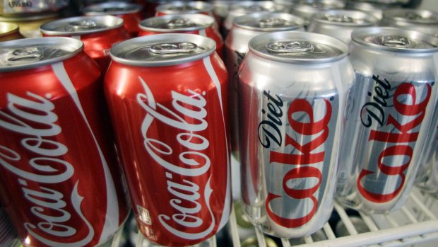 Coca-Cola Amatil said 65 per cent of its products on campus were low or zero sugar.
