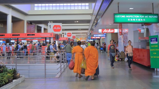 Don Mueang's Terminal 1 is now a budget airline hub and Terminal 2 is used purely for domestic arrivals and departures.