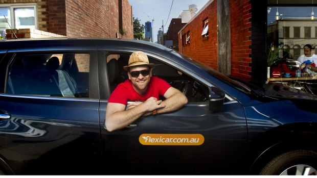 Craig Lambie is a committed user of Port Phillip's expanding car share service.
