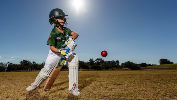Big changes: George Gianoutsos will play junior format cricket this season.