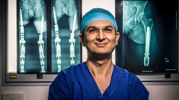 Leading orthopaedic surgeon Dr Munjed Al Muderis.
