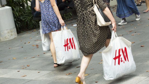 H&M reported the first monthly sales drop in almost four years.