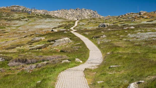 Mount Kosciuszko, mainland Australia's high-point, is the sort of mountain that would be classified as a lump were it somewhere like Switzerland.