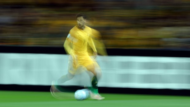 Speed to burn: Mathew Leckie's pace is highly valued by the Socceroos.