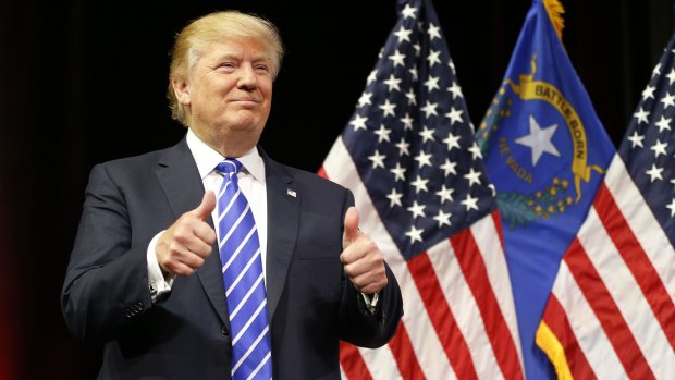 "I'm extremely tough on people coming into this country": Donald Trump.