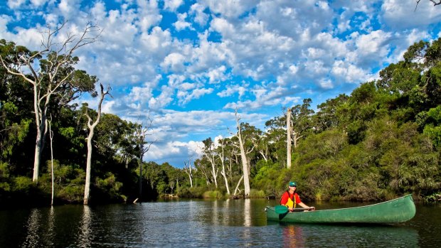 Canoe the Margaret River.