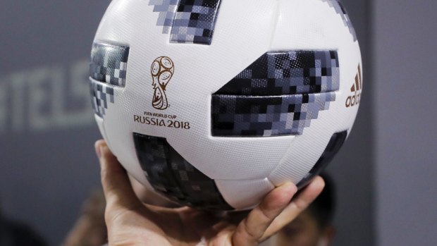 Telstar 18: The official match ball for next year's World Cup.