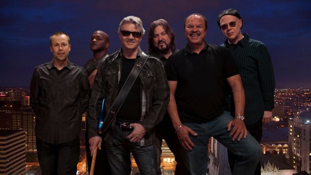 Launched attack on the Rock and Roll Hall of Fame ... Steve Miller, third from the left, in sunglasses, and his band.
