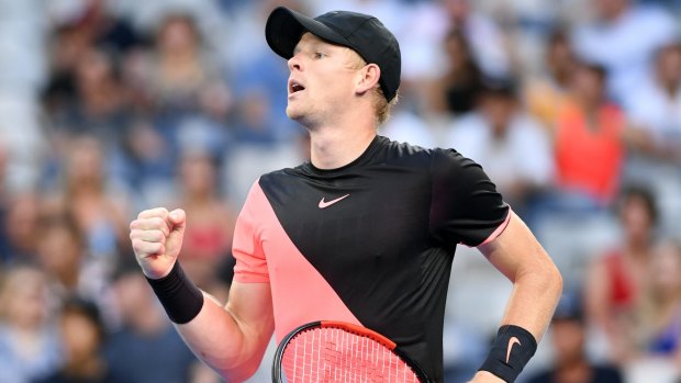 Up and coming: Kyle Edmund has shown he is a force to be reckoned with.