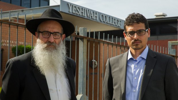 Zephaniah (left) and Manny Waks have been outspoken critics of Yeshivah Centre.