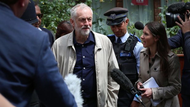 Labour party leader Jeremy Corbyn is fighting for political survival.