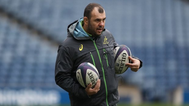 Dream bigger: Michael Cheika knows there would be no better way to galvanise the nation than to win back the Bledisloe Cup.