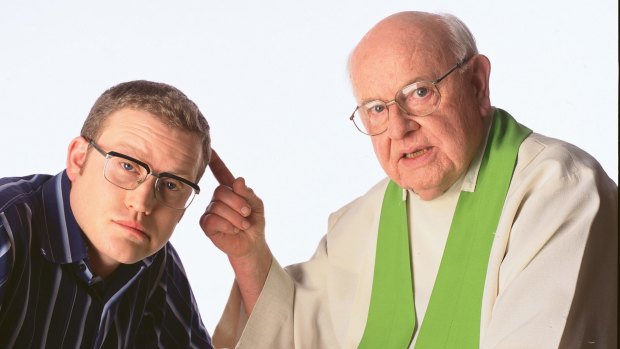 God bothering ... John Safran and Father Bob are calling it quits.