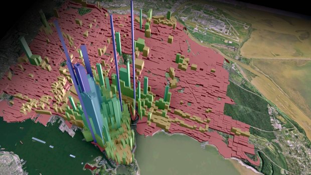 A census-based model represents the way shifts in the  population of Vancouver, Canada, will affect the city.