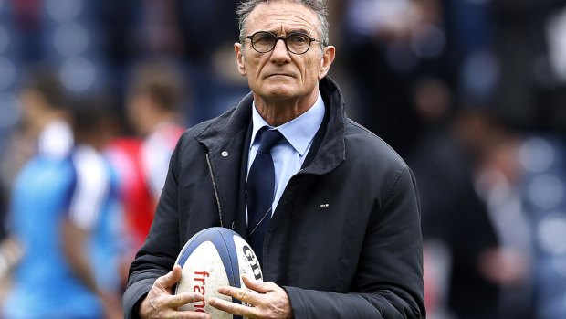Shaking things up: France head coach Guy Noves.