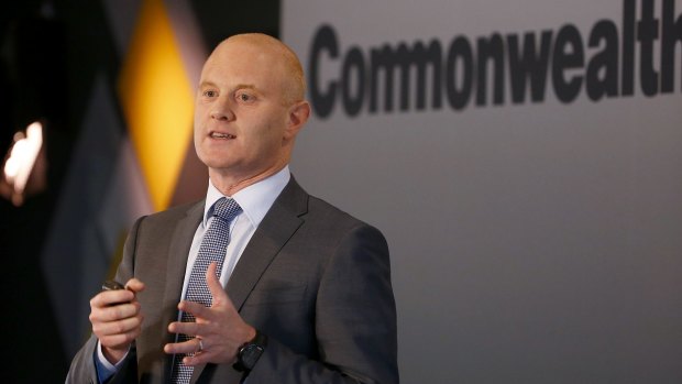 Commonwealth Bank shareholders registered their first vote against the chief executive's pay. CEO Ian Narev pictured.