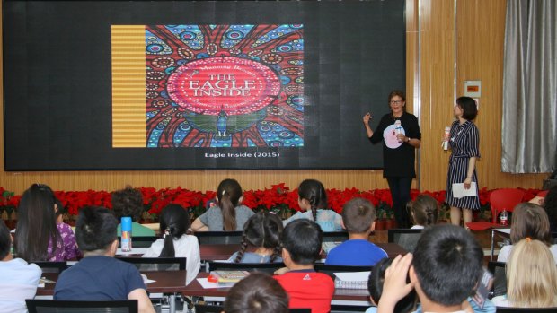 Children's author Bronwyn Bancroft is one of four guests of Australian Writers' Week in Beijing, China.