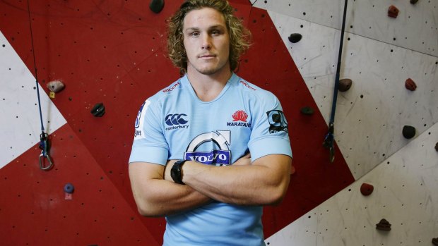 Pressure: Michael Hooper says it’s not all about running in tries.