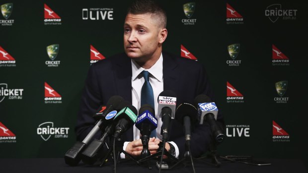 Michael Clarke will have limited time behind the microphone this summer.