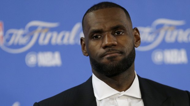 LeBron James says he has turned the ball over too much in the NBA finals.