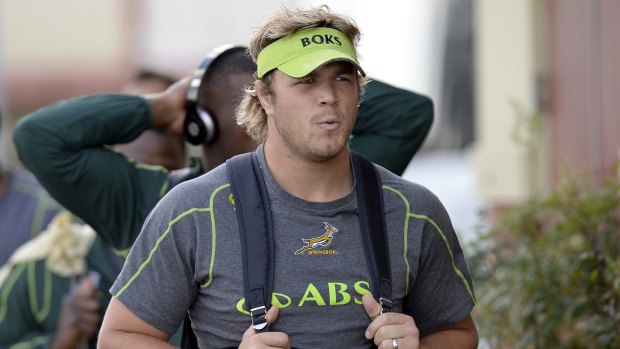 Heading home: Duane Vermeulen will miss the match against NSW.