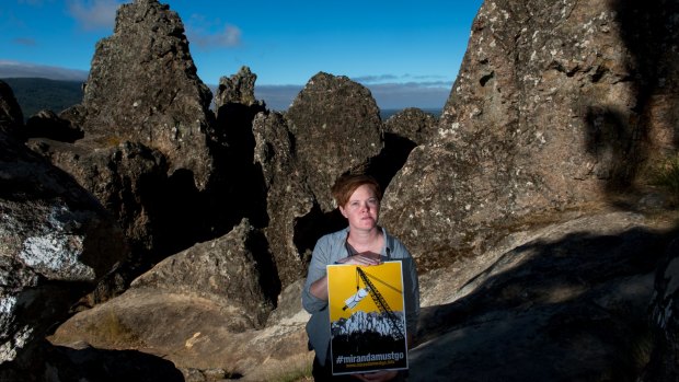 Don't cry 'Miranda' here: Amy Spiers is campaigning for Hanging Rock to be more about Aboriginal stories.