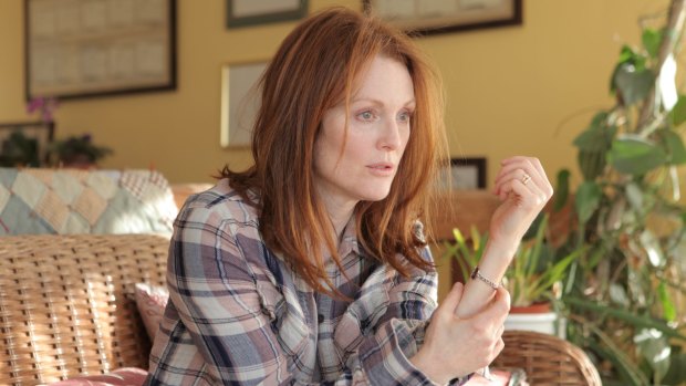 Julianne Moore in Still Alice, a film about a woman's decline though early-onset Alzheimer's.