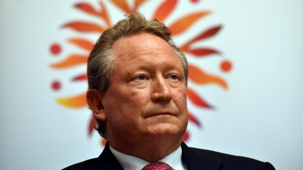 Billionaire Andrew Forrest could be counting on a yearly pay cheque of more than half a billion US dollars from 2018 if current profit levels are maintained and more if profits improve.