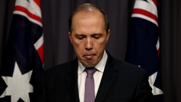 "We are doing everything within our power to provide support to people": Immigration Minister Peter Dutton.