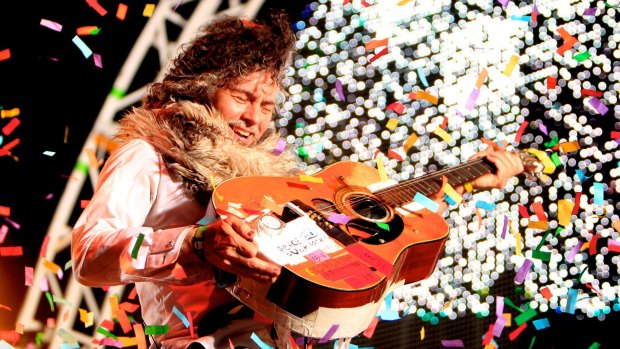 Wayne Coyne from the Flaming Lips. 