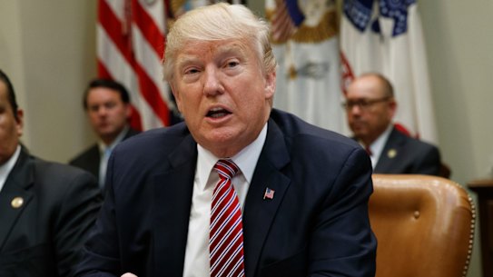 US President Donald Trump.