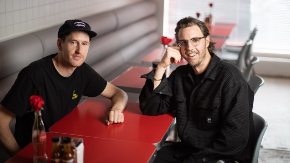 Frankie's Tortas and Tacos owners Stuart Morton and Todd Vanneste. 