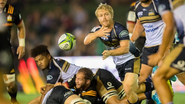 ACT Brumbies' scrumhalf Matt Lucas is preparing for Tah Week from other side of the trenches after five years in Sydney.