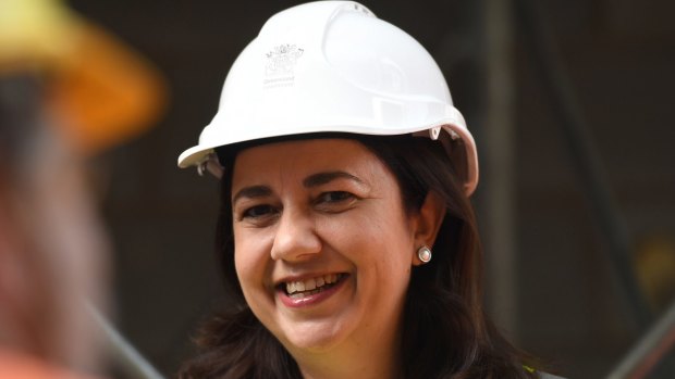 Queensland Premier Annastacia Palaszczuk has called on Indian company Adani to "get on with it" and build its controversial $16.5 billion Carmichael mine.