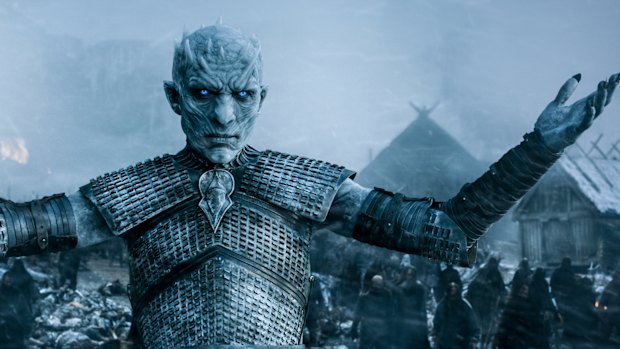 Look upon my works and despair: The Night King.