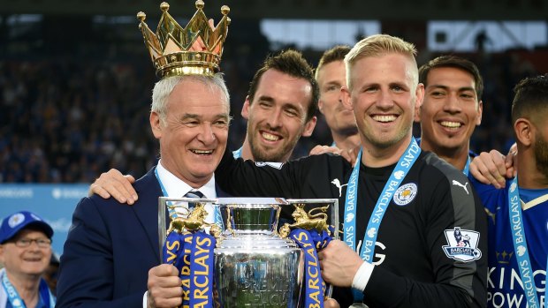 Long live the king: Claudio Ranieri was been sacked nine months after winning the title.